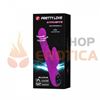 Vibrador rotativo siliconado con 12 funciones de vibracion y carga USB